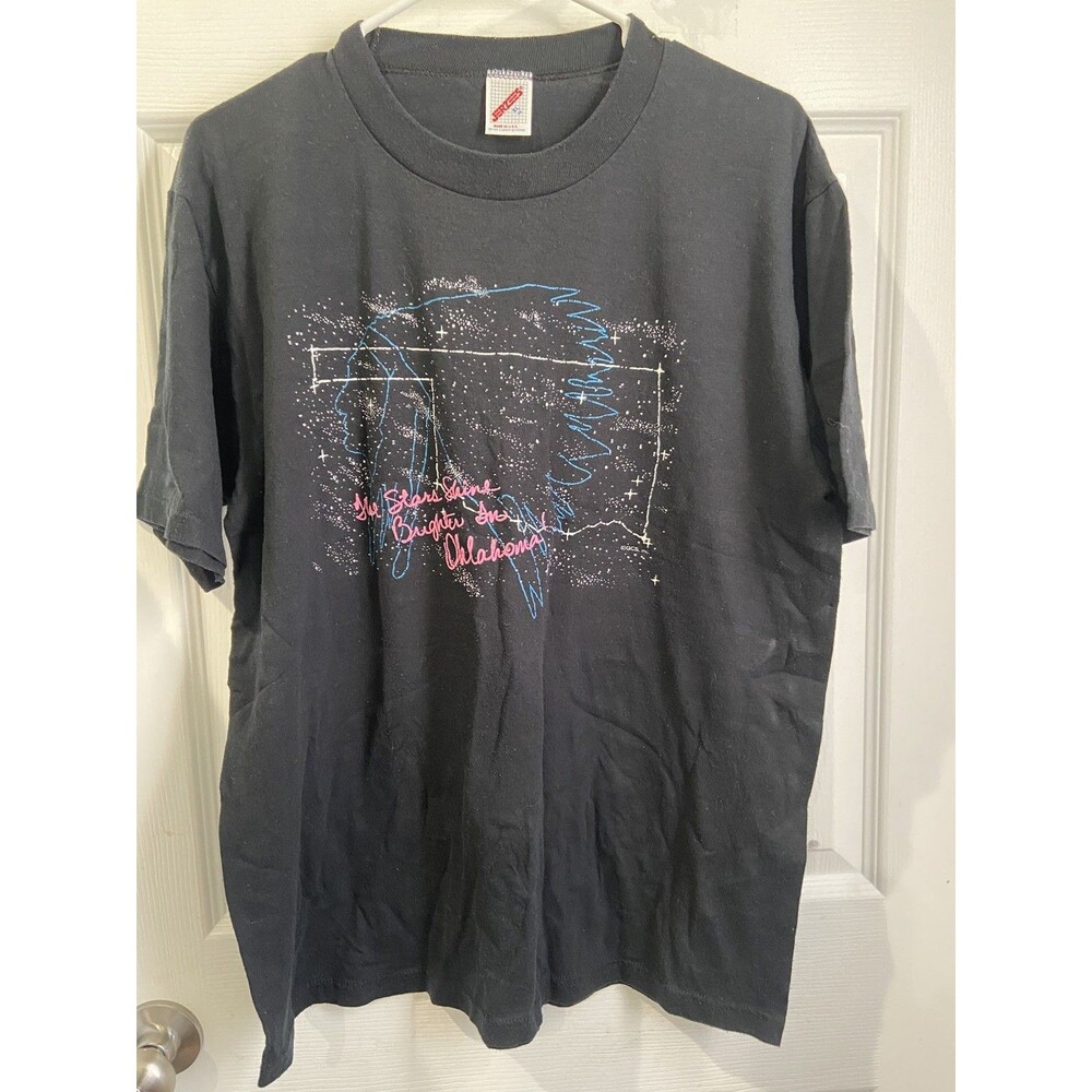 Vintage LASER LIGHT Oklahoma T-Shirt (XL)